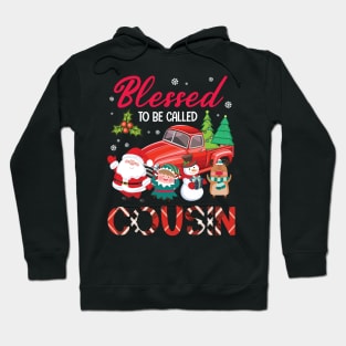 Blessed To Be Called Cousin Merry Christmas Xmas Noel Day Hoodie